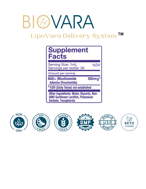 BioVara Liposomal NAD 30mL